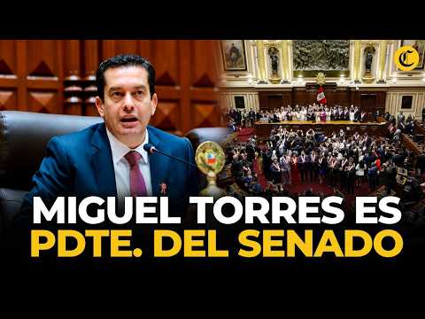 Miguel Torres es elegido presidente del Senado en el Congreso Bicameral 2026-2027 | El Comercio