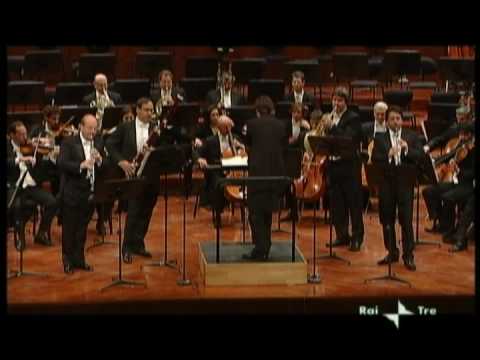 W.A. Mozart: Symphony Concertante KV297b (2nd mvt.) for Oboe, Clarinet, Horn, Bassoon and Orchestra