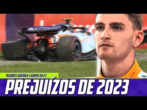 Os MAIORES QUEBRA-CARROS da F1 em 2023
