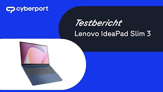 Vido-Test Lenovo Ideapad Slim 3 par Cyberport