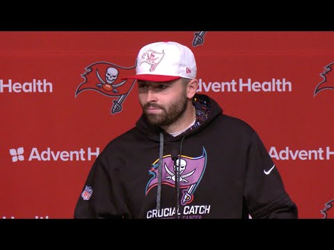 Baker Mayfield on Earning NFC Offensive Player of The Week | Press Conference | Tampa Bay Buccaneers