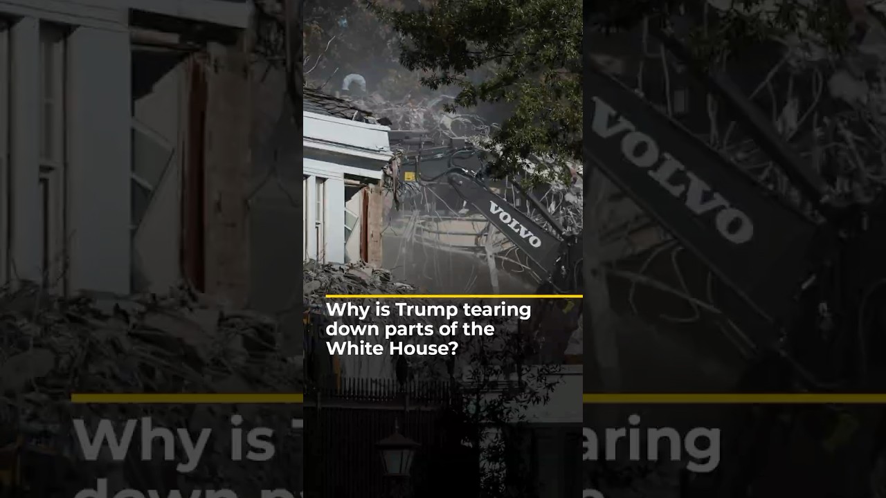 Why is Trump tearing down parts of the White House | AJ shorts
