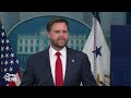 WATCH: VP Vance blames ‘Chuck Schumer/AOC’ Democrats for shutdown
