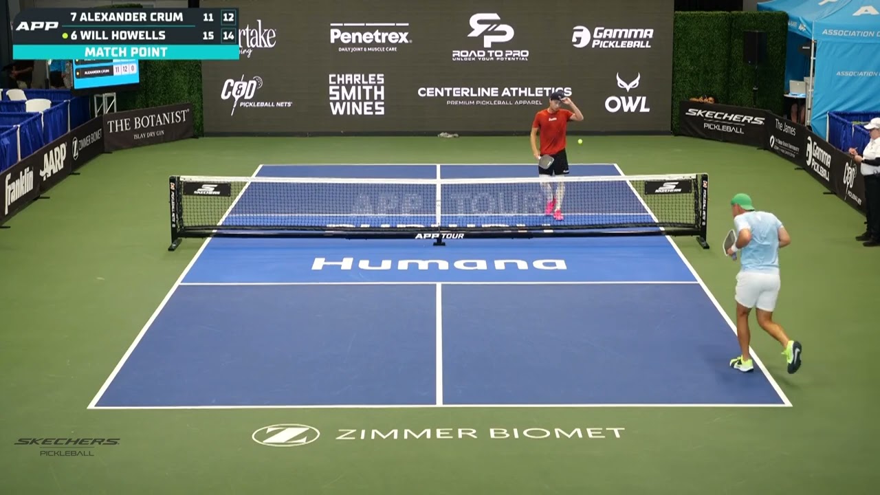 Will Howells vs. Alexander Crum | APP Vlasic Classic Daytona Beach | Pickleball