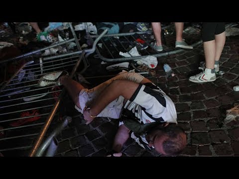 Watch: Around 200 injured in Turin stampede involving fans watching Champions League Final Watch: Around 200 injured in Turin stampede involving fans watching Champions League Final