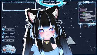 blue catto nya ~ ❄️ Italian blue ice cat 🍕 【VTUBER 】❄️ | [ITA-ENG] - E