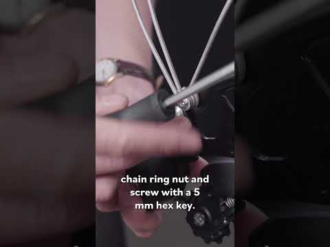 How to remove the chain tensioner on the Brompton P Line PT1