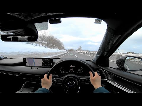 【Test Drive】2025 MAZDA CX-80 SKYACTIV-D 3.3L POV Drive