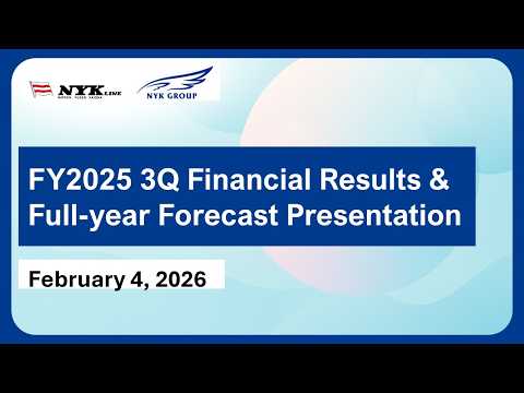 Presentation Meeting for FY2025 3Q Financial Results and FY2025 Full-year Forecast (including Q&A)