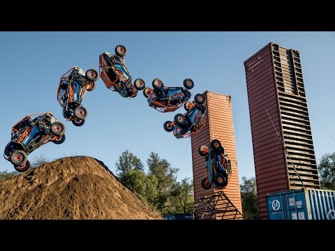 XP1K4 is five minutes of full throttle, turbo powered, mind bending off-road action! This time around, RJ Anderson lays down a massive barrage of gravity defying stunts in his highly modified 2017 Polaris RZR XP® Turbo EPS UTV. RJ fearlessly attacks massive jumps, whoops, high speed drifts, and treacherous rocky terrain. The XP1K viral film series has accrued more than 42 Million aggregate video views across YouTube, Facebook and Instagram so far. XP1K4 is five minutes of full throttle, turbo powered, mind bending off-road action! This time around, RJ Anderson lays down a massive barrage of gravity defying stunts in his highly modified 2017 Polaris RZR XP® Turbo EPS UTV. RJ fearlessly attacks massive jumps, whoops, high speed drifts, and treacherous rocky terrain. The XP1K viral film series has accrued more than 42 Million aggregate video views across YouTube, Facebook and Instagram so far.