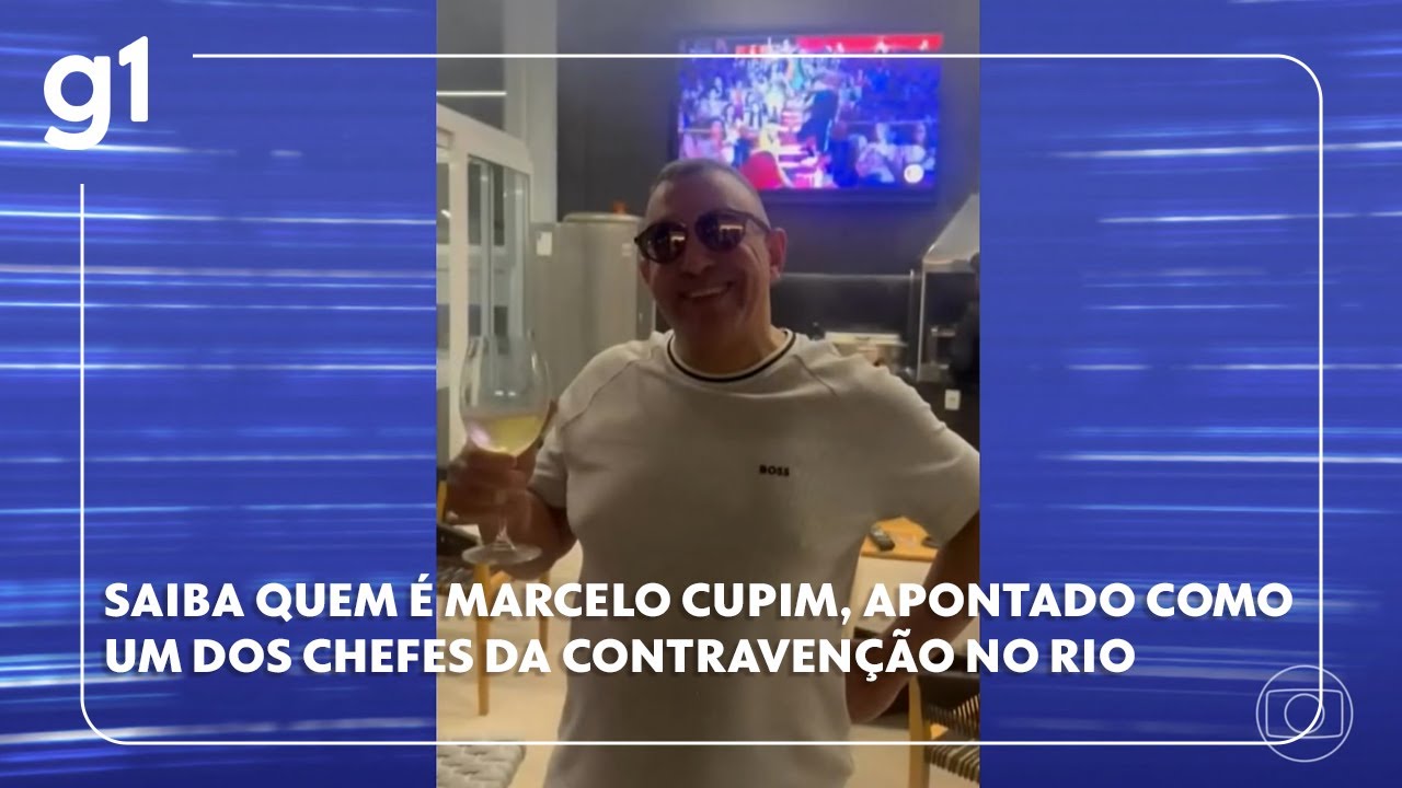 Saiba quem é Marcelo Cupim, apontado como um dos chefes da contravenção no Rio, que foi preso