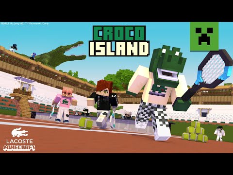 Lacoste x Minecraft: Croco Island Trailer
