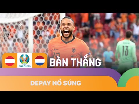 VÀO!!!!! DEPAY NỔ SÚNG, HÀ LAN 1-0 ÁO | EURO 2020