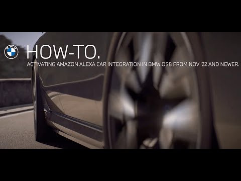 How To Activate Amazon Alexa Car Integration in BMW OS8 (Nov '22 & Newer) | BMW USA Genius How-To