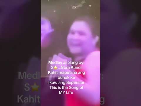 Medley 3 #song s as #sang #by #guy #noraaunor #superstar #love #music #victor Cocoy #laurel #soul