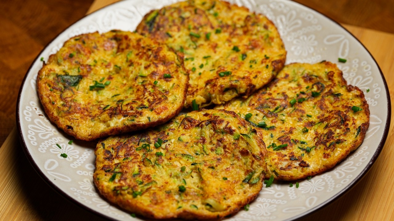 Zucchini Fritters No One Can Resist | Crispy Outside, Tender Inside