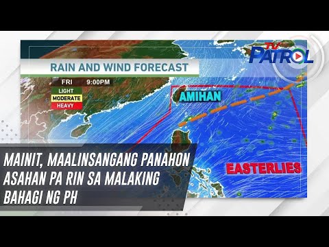 Mainit, maalinsangang panahon asahan pa rin sa malaking bahagi ng PH | TV Patrol