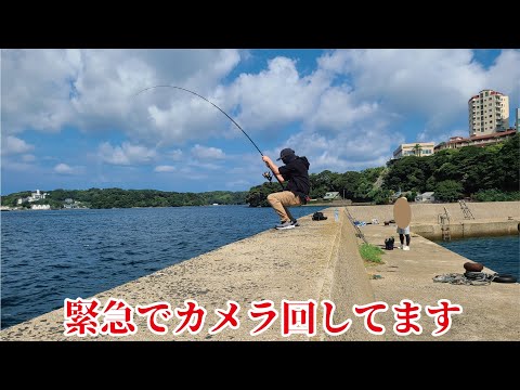緊急に現地から放送！堤防が崩壊するかのような短時間の超常現象