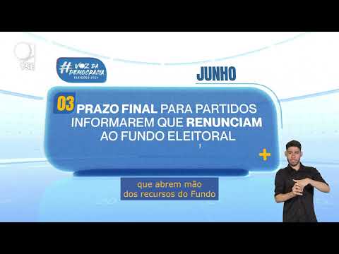 Calendário Eleitoral: Renúncia ao Fundo Eleitoral