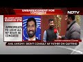 Didnt Discuss With My Father, My Own Decision: AK Antonys Son On Quitting Congress  - 04:44 min - News - Video