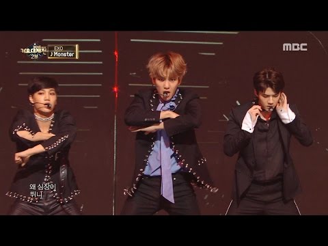 2016 MBC 가요대제전 - 대미를 장식하는 강렬한 특급 무대! EXO의 Louder + Monster 20161231