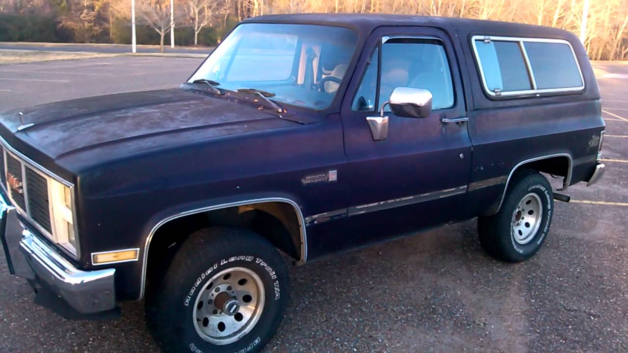 Gmc Jimmy For Sale >> 1987 GMC Jimmy 4x4 Truck - YouTube Gmc Jimmy For Sale >> 1987 GMC Jimmy 4x4 Truck - YouTube