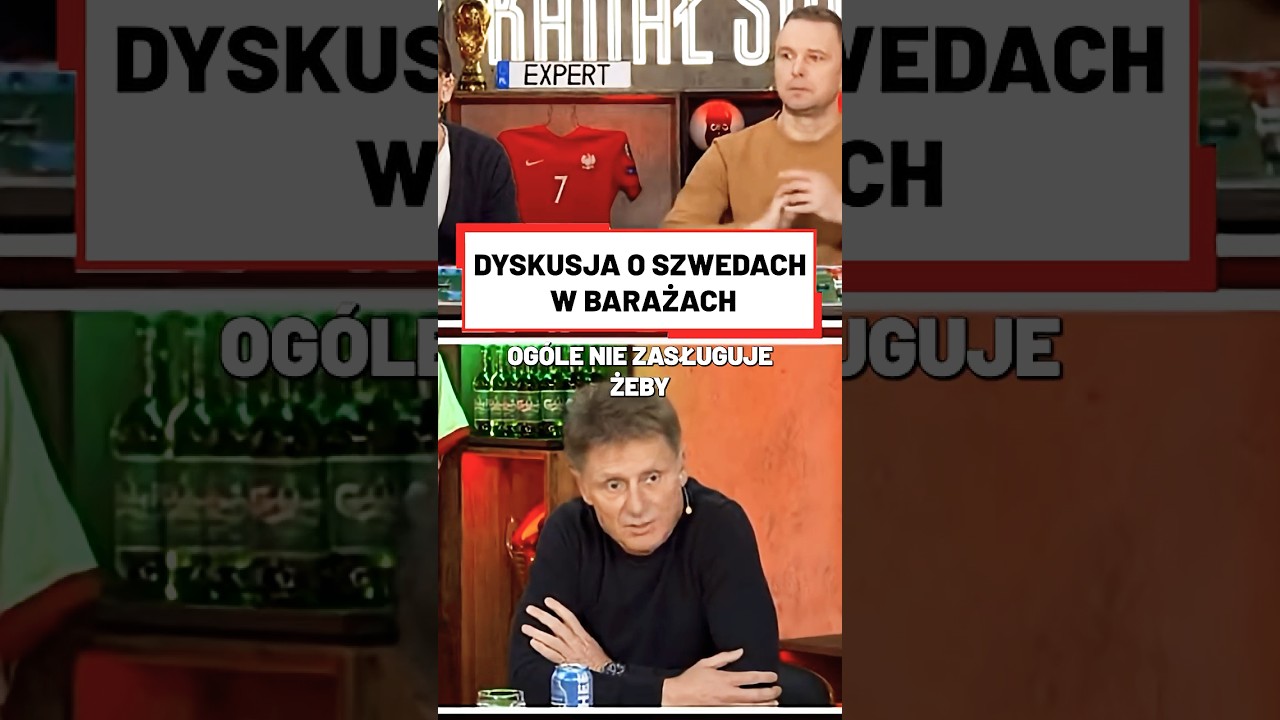 Wichniarek vs michallik spór w studiu! czy szwecja zasłużyła na mundial? #shorts