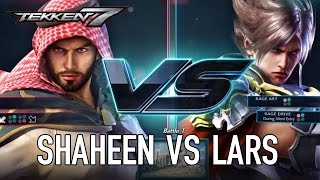 TEKKEN 7 - Shaheen VS Lars Gameplay