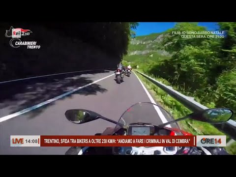 Trentino, sfida tra bikers: "Andiamo a fare i criminali in Val di Cembra" - Ore 14 del 19/12/2023