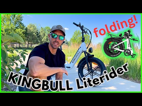 The Folding Kingbull Literider Ebike | Folding Electric Bike with Power and Comfort