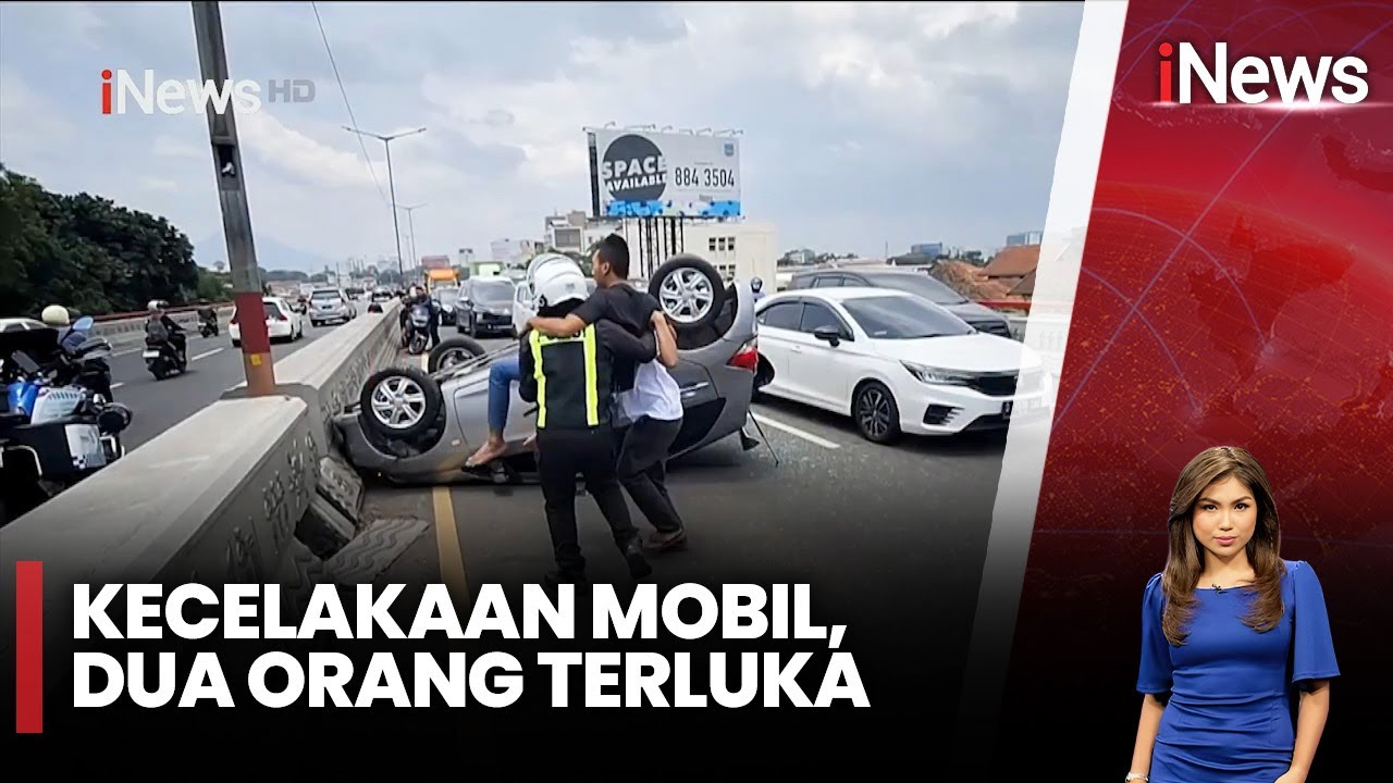 FULL Kecelakaan Mobil Sedan Ditabrak Mobil Bak Terbuka di Bandung | iNews Sore | 22/03