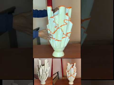 🌸 DIY Flower Pot Magic 🌿 | Easy & Aesthetic Home Décor Idea