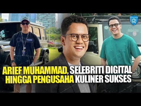 Kiprah Arief Muhammad, dari Selebriti Digital hingga Pengusaha Kuliner Sukses