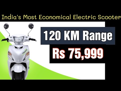 India's Most Economical Electric Scooter Launched- eTrance Neo