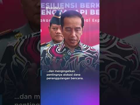 Jokowi Sentil Pemda Soal Pembangunan di Daerah Rawan Bencana