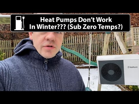 Heat Pumps Don’t Work In Winter??? (Sub Zero Temps)
