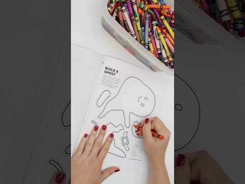 Easy ghost craft 👻 🎃 #asmr