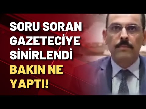 İBRAHİM KALIN YAYINI TERK ETTİ!