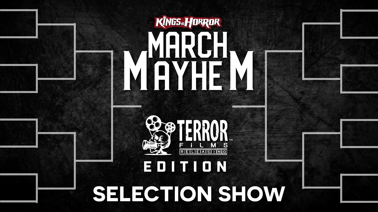 March Mayhem LIVE | 16 Horror Films Enter the Tournament | TERROR FILMS EDITION