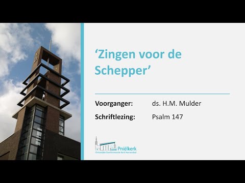 Middagdienst van 5-11-2025 (dankdag) vanuit de Pniëlkerk te Veenendaal