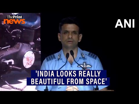 Tried to capture a small clip of India from space, it does look really beautiful: Shubhanshu Shukla