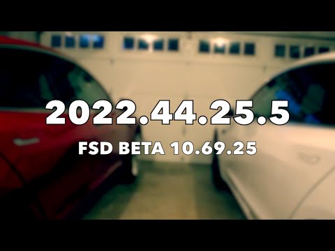 Tesla Software Update 2022.44.25.5 | FSD Beta 10.69.25