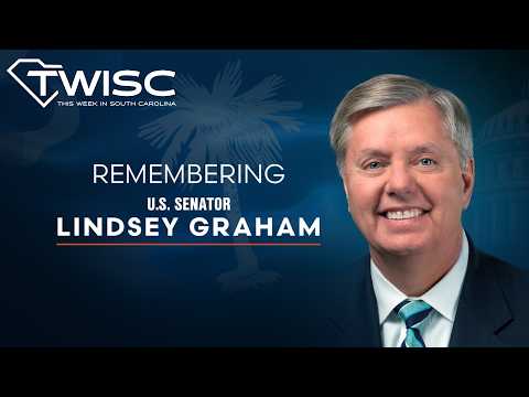 screenshot of youtube video titled Remembering Senator Lindsey Graham | This Week in SC