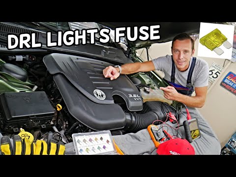 DODGE CHARGER DRL FUSE, DAYTIME RUNNING LIGHTS FUSE LOCATION REPLACEMENT