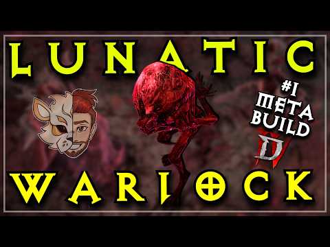 Top 1 Ranked Meta Warlock Build - Lunatic Endgame Build Guide Diablo 4 Season 14