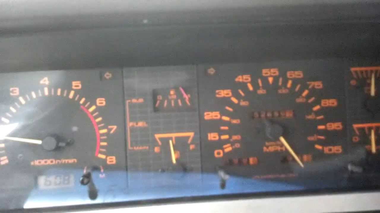 1990 Nissan pickup speedometer cable #1