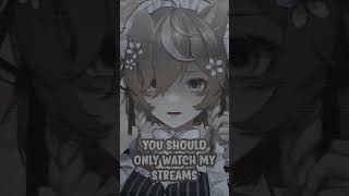 YANDERE MAID VTUBER!? #klaracharmwood #vtuber #vtuberclips
