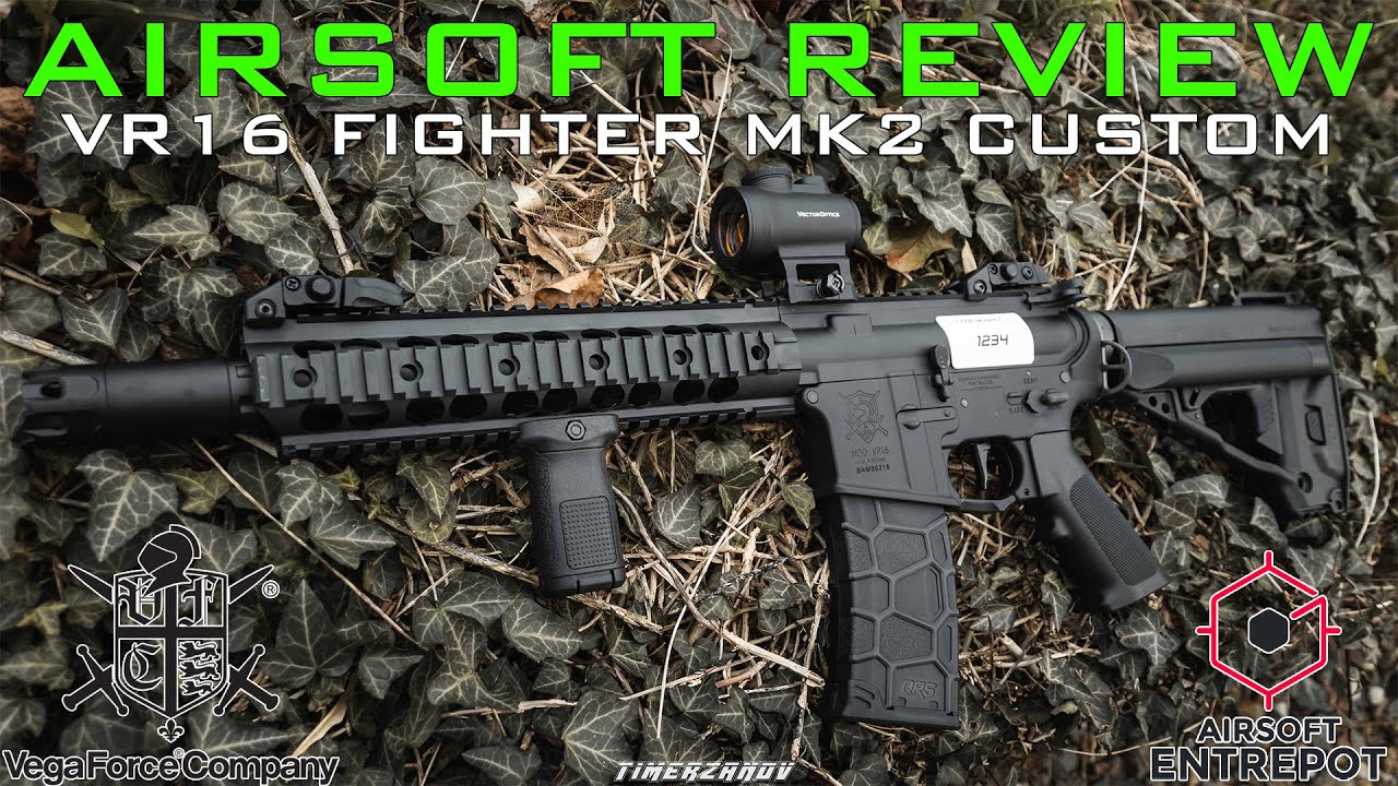 Airsoft Review #290 VFC VR16 Fighter MK2 CQB Custom Airsoft Entrepot AEG (Airsoft Entrepot) [FR]