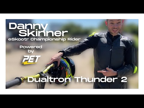 eSC Rider Danny Skinner's Dualtron Thunder 2 Powered by PET - Long version