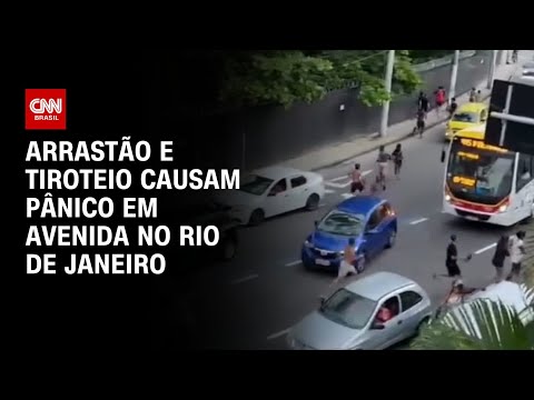 ​Arrastão e tiroteio causam pânico em avenida no Rio de Janeiro | CNN PRIME TIME